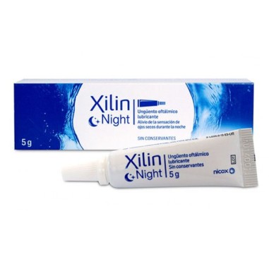 XILIN NIGHT MULTIDOSIS UNGUENTO OFTALMICO LUBRICANTE 1 TUBO 5 G