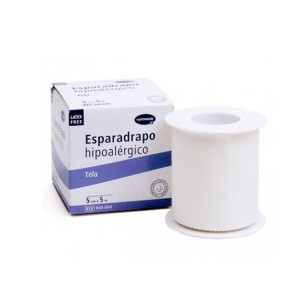 ESPARADRAPO HIPOALERGICO HARTMANN TELA 1 UNIDAD 5 M X 2,5 CM