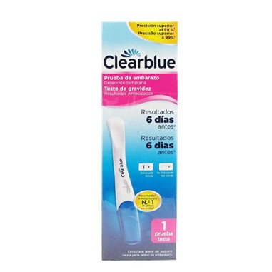 TEST DE EMBARAZO ULTRATEMPRANA CLEARBLUE 1 UNIDAD