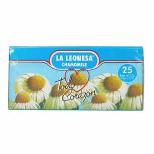 MANZANILLA LA LEONESA 25 BOLSAS