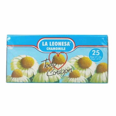 MANZANILLA LA LEONESA 25 BOLSAS