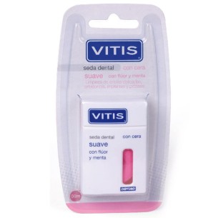 VITIS SEDA DENTAL CON FLUOR Y MENTA SUAVE  50 M