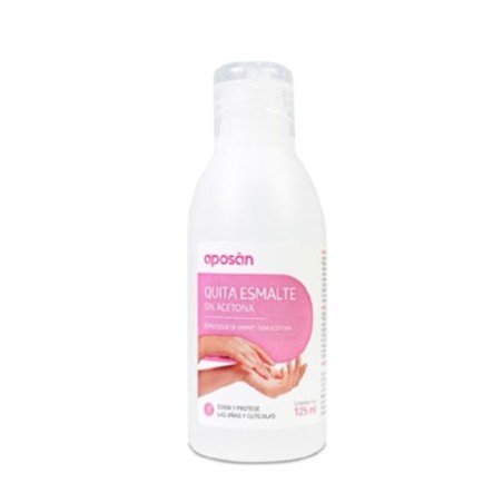 APOSAN QUITAESMALTE SIN ACETONA  1 ENVASE 125 ML