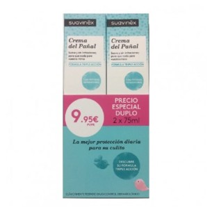 SUAVINEX CREMA PAÑAL  2 ENVASES 75 ML DUPLO