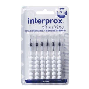 CEPILLO ESPACIO INTERPROXIMAL INTERPROX CILINDRICO 6 UNIDADES