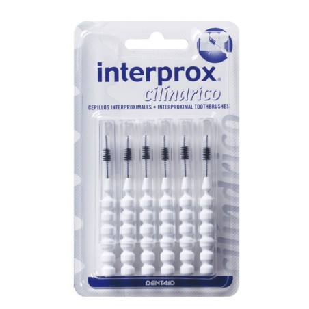 CEPILLO ESPACIO INTERPROXIMAL INTERPROX CILINDRICO 6 UNIDADES