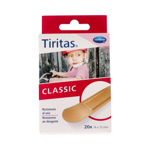 TIRITAS CLASSIC APOSITO ADHESIVO 20 UNIDADES 72 MM X 19 MM