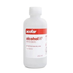 ALCOHOL 96º ACOFAR 1 FRASCO 250 ML