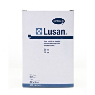 GASA ESTERIL ALGODON HIDROFILO COMPRESAS LUSAN 5 SOBRES 5 UNIDADES