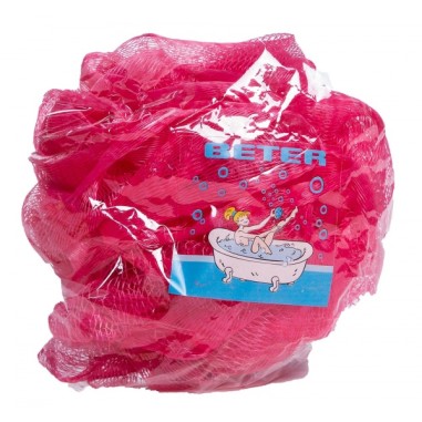 ESPONJA DE BAÑO DE MALLA NYLON RECICLADO BETER COFFEE O´CLOCK 1 UNIDAD