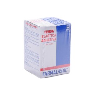 VENDA ELASTICA ADHESIVA FARMALASTIC 1 UNIDAD 4,5 M X 5 CM