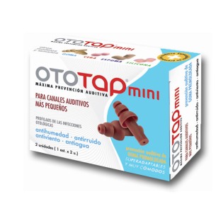 TAPONES OIDOS GOMA OTOTAP MINI 2 UNIDADES