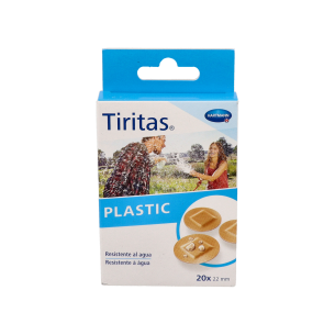 TIRITAS PLASTIC APOSITO ADHESIVO 20 UNIDADES REDONDAS 22 MM