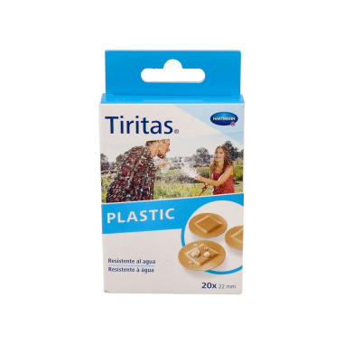 TIRITAS PLASTIC APOSITO ADHESIVO 20 UNIDADES REDONDAS 22 MM