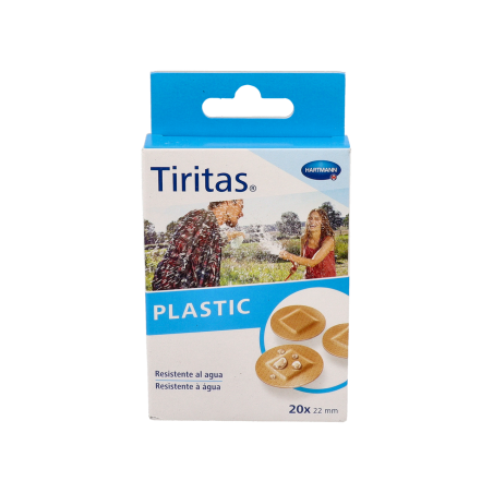 TIRITAS PLASTIC APOSITO ADHESIVO 20 UNIDADES REDONDAS 22 MM