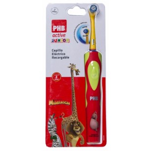 CEPILLO DENTAL ELECTRICO PHB ACTIVE JUNIOR ROJO