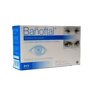 BAÑOFTAL TOALLITA OCULAR ESTERIL  20 UNIDADES