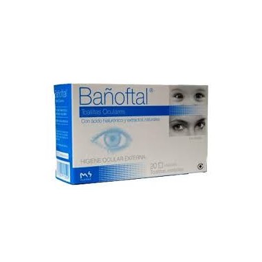 BAÑOFTAL TOALLITA OCULAR ESTERIL  20 UNIDADES