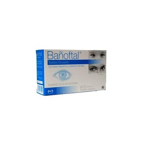 BAÑOFTAL TOALLITA OCULAR ESTERIL  20 UNIDADES