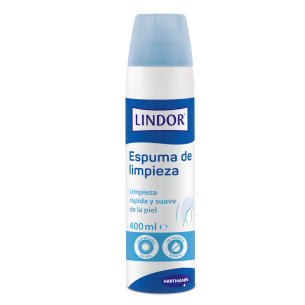 LINDOR ESPUMA LIMPIEZA  1 ENVASE 400 ML