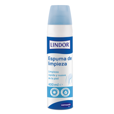 LINDOR ESPUMA LIMPIEZA  1 ENVASE 400 ML