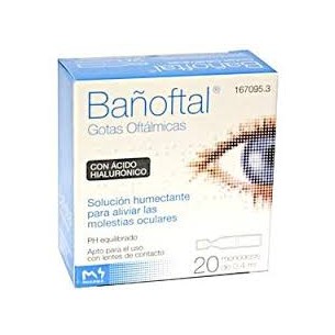 BAÑOFTAL LUBRICANTE  20 MONODOSIS 0,4 ML