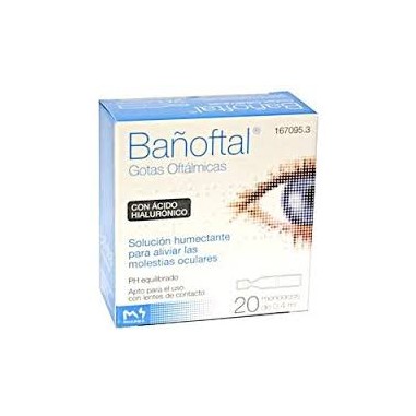 BAÑOFTAL LUBRICANTE  20 MONODOSIS 0,4 ML