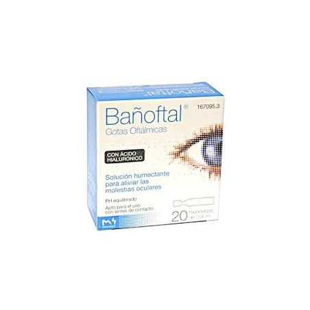 BAÑOFTAL LUBRICANTE  20 MONODOSIS 0,4 ML
