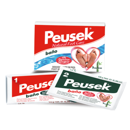 PEUSEK BAÑO ANTITRANSPIRANTE PIES  1 ENVASE 20 G