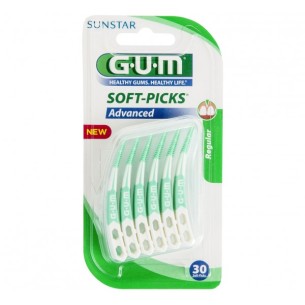 GUM SOFT-PICKS PRO M 30 UNIDADES