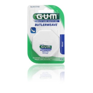 GUM-1855 DENTAL SEDA CON CERA 1 UNIDAD 55 M MENTOLADA