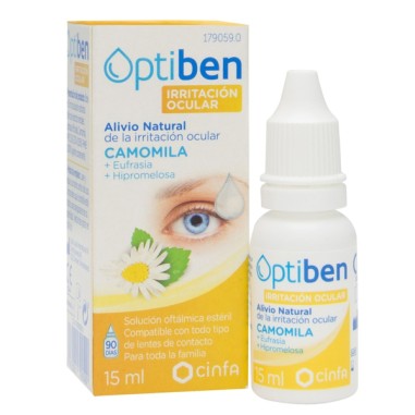 OPTIBEN OJOS IRRITADOS  1 FRASCO 15 ML