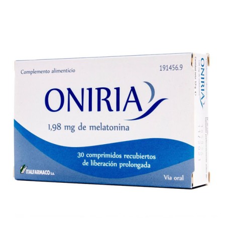 ONIRIA  30 COMPRIMIDOS RECUBIERTOS