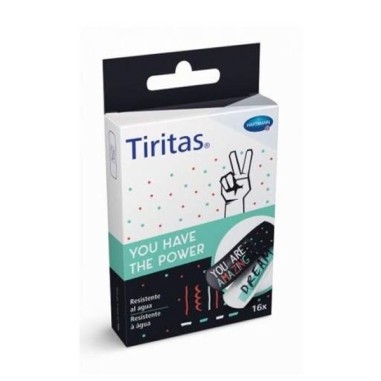 TIRITAS AQUA POWER APOSITO ADHESIVO 16 U 25 X 72 MM