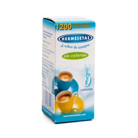 HERMESETAS ORIGINAL SACARINA 1200 COMPRIMIDOS