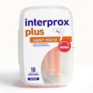 CEPILLO ESPACIO INTERPROXIMAL INTERPROX PLUS SUPER MICRO 6 UNIDADES