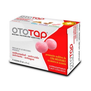 TAPONES OIDOS CERA OTOTAP 6 UNIDADES