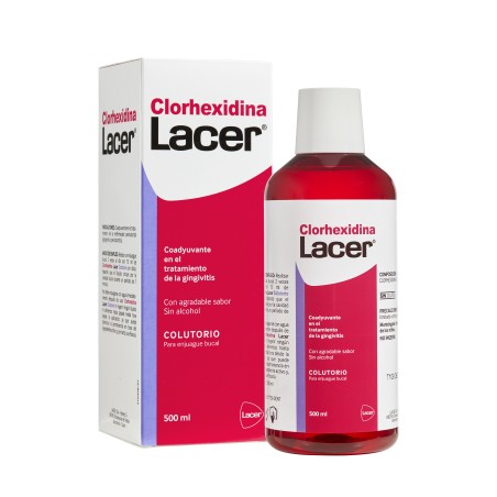 LACER COLUTORIO CLORHEXIDINA  1 ENVASE 500 ML