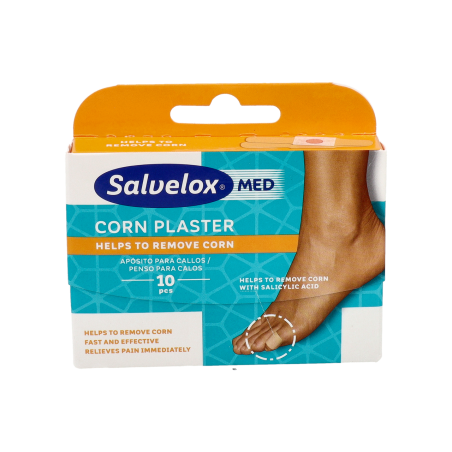 SALVELOX CALLOS CON ACIDO SALICILICO  10 UNIDADES 57 MM X 19 MM