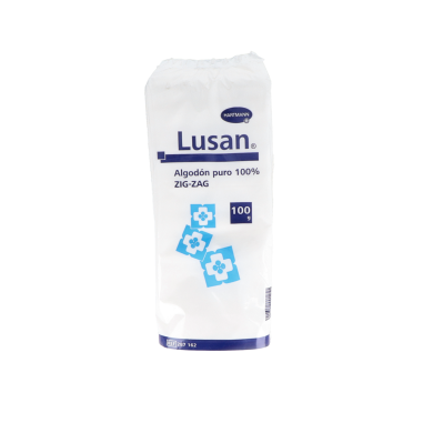 ALGODON ZIG-ZAG PURO LUSAN 1 UNIDAD 100 G