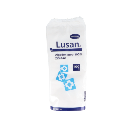 ALGODON ZIG-ZAG PURO LUSAN 1 UNIDAD 100 G