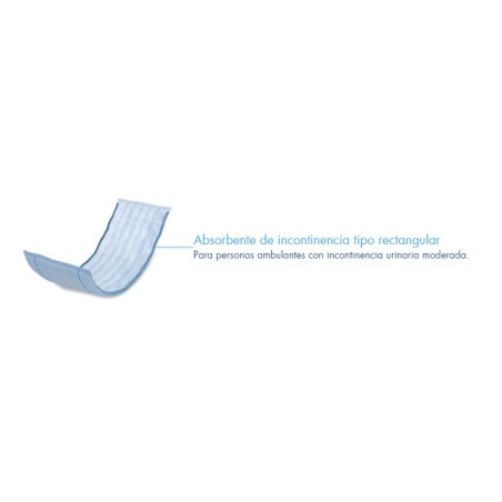 ABSORBENTE INCONTINENCIA ORINA DIA RECTANGULAR LINDOR 80 UNIDADES + 4 MALLAS