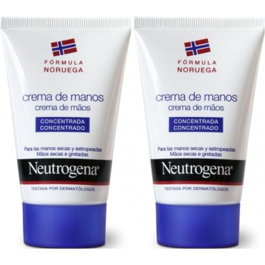 NEUTROGENA FORMULA NORUEGA CREMA DE MANOS CONCENTRADA  2 ENVASES 50 ML