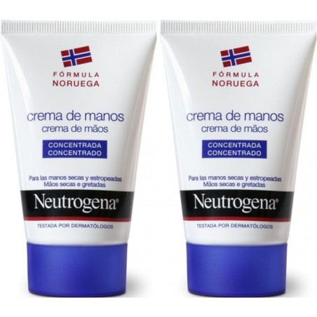 NEUTROGENA FORMULA NORUEGA CREMA DE MANOS CONCENTRADA  2 ENVASES 50 ML