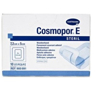 APOSITO ESTERIL COSMOPOR E 10 UNIDADES 7,2 X 5 CM