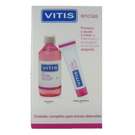 VITIS ENCIAS PASTA DENTIFRICA Y COLUTORIO  PACK