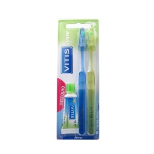 CEPILLO DENTAL ADULTO VITIS SUAVE DUPLO