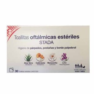 CARE+ TOALLITAS OFTALMICAS ESTERILES  30 TOALLITAS