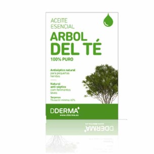 DDERMA ACEITE ARBOL DEL TE 100% PURO  1 ENVASE 15 ML