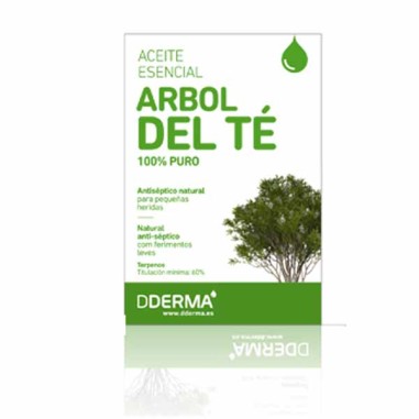 DDERMA ACEITE ARBOL DEL TE 100% PURO  1 ENVASE 15 ML